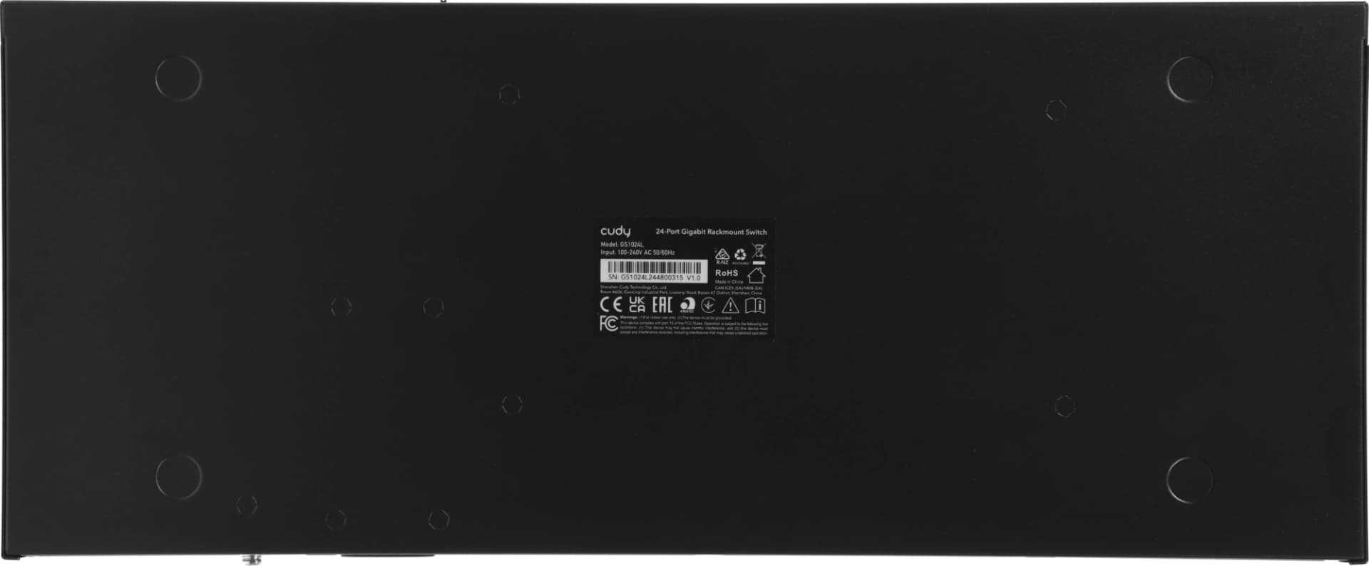 Коммутатор Cudy GS1024L (L2) 24x1Гбит/с неуправляемый - фото 5