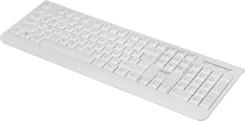 Клавиатура + мышь Acer OCC401 клав:белый мышь:белый USB беспроводная Multimedia (ZL.ACCCC.017) - фото 5