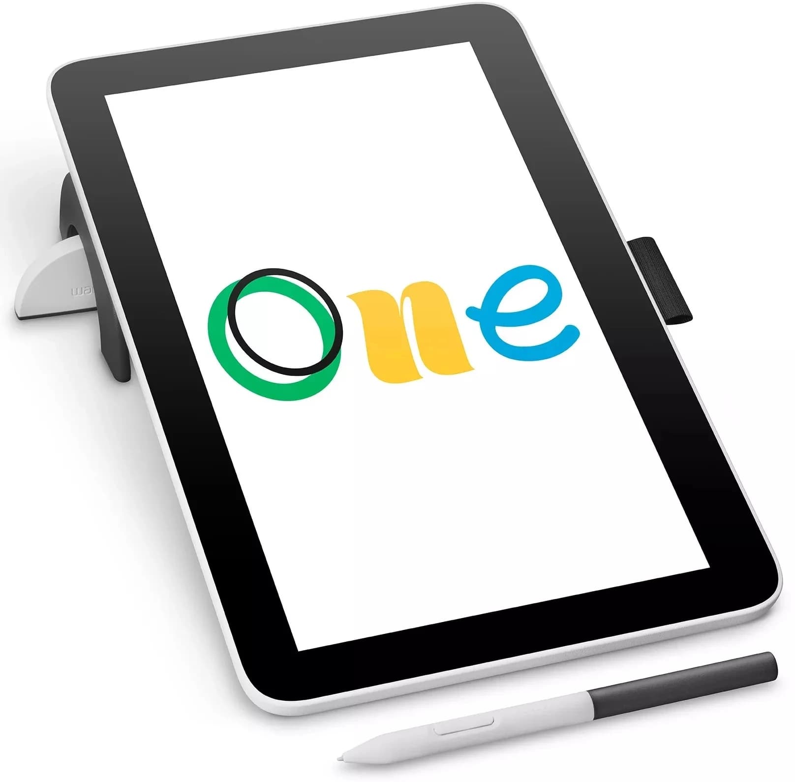 Графический планшет-монитор Wacom One 12 LED USB Type-C белый - фото 4