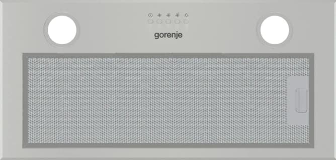 Вытяжка встраиваемая Gorenje BHI626E6X нержавеющая сталь управление: кнопочное (1 мотор) - фото 3
