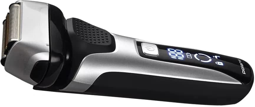 Бритва сетчатая Polaris PMF 1015RC питан.:элек.сеть/аккум. черный/серебристый - фото 5