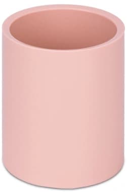 Стакан для канцелярских принадлежностей Deli ENS023 PINK Nusign круглая 83x95мм пластик розовый - фото 2
