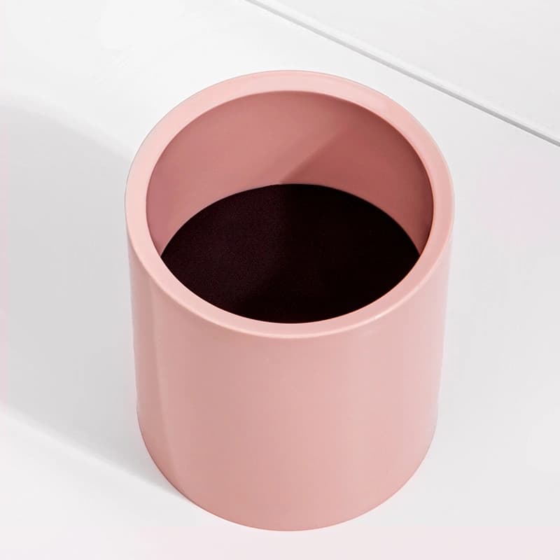 Стакан для канцелярских принадлежностей Deli ENS023 PINK Nusign круглая 83x95мм пластик розовый - фото 4