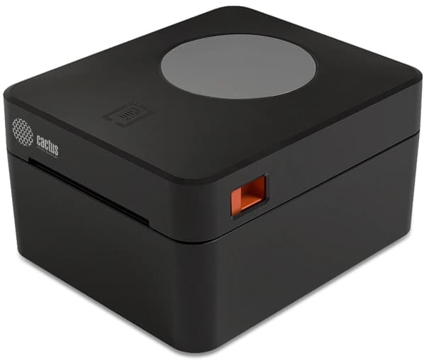Термопринтер Cactus CS-TP-D410U 203dpi 160мм/с/USB для печ.этик. черный - фото 3