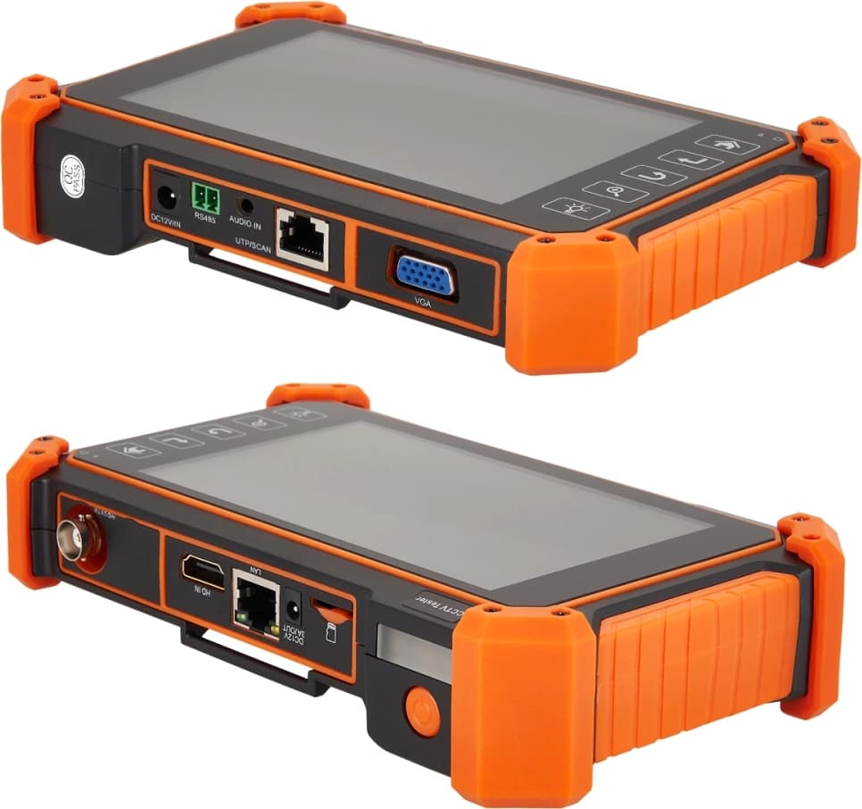Тестер Lanmaster LAN-TST-CCTV-500-IP оранжевый/черный - фото 4