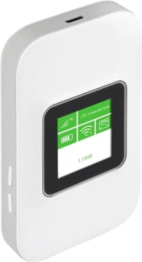 Модем 3G/4G Digma DWR-M301LTE USB Wi-Fi Firewall +Router внешний белый - фото 2