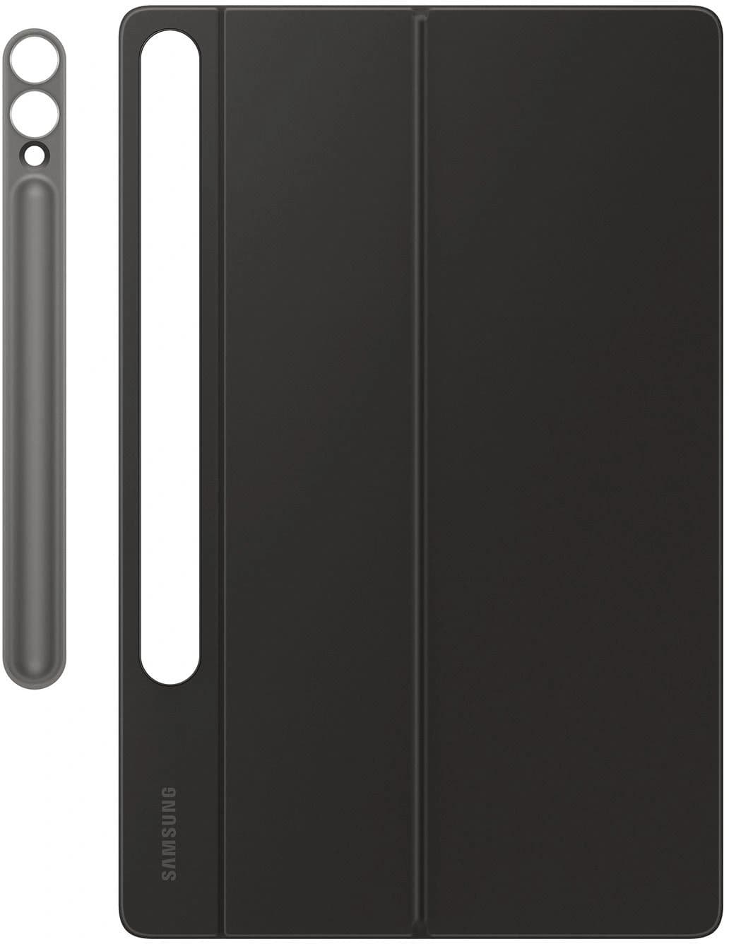 Чехол-клавиатура Samsung для Samsung Galaxy Tab S9+/S9 FE+/S10+ Book Cover Keyboard поликарбонат/полиуретан черный (EF-DX825UBRGRU) - фото 4