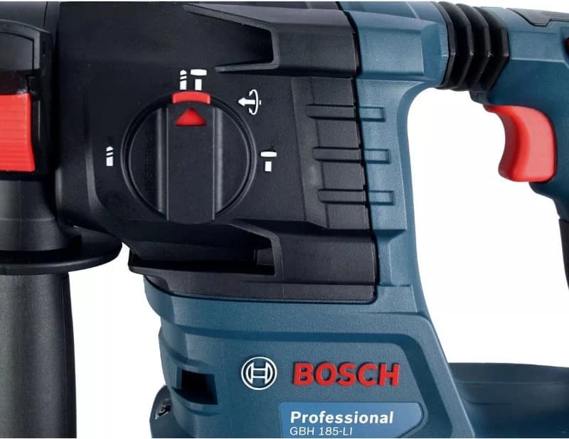 Перфоратор Bosch GBH 185-LI без АКБ и ЗУ патрон:SDS-plus уд.:1.9Дж аккум. (кейс в комплекте) - фото 4