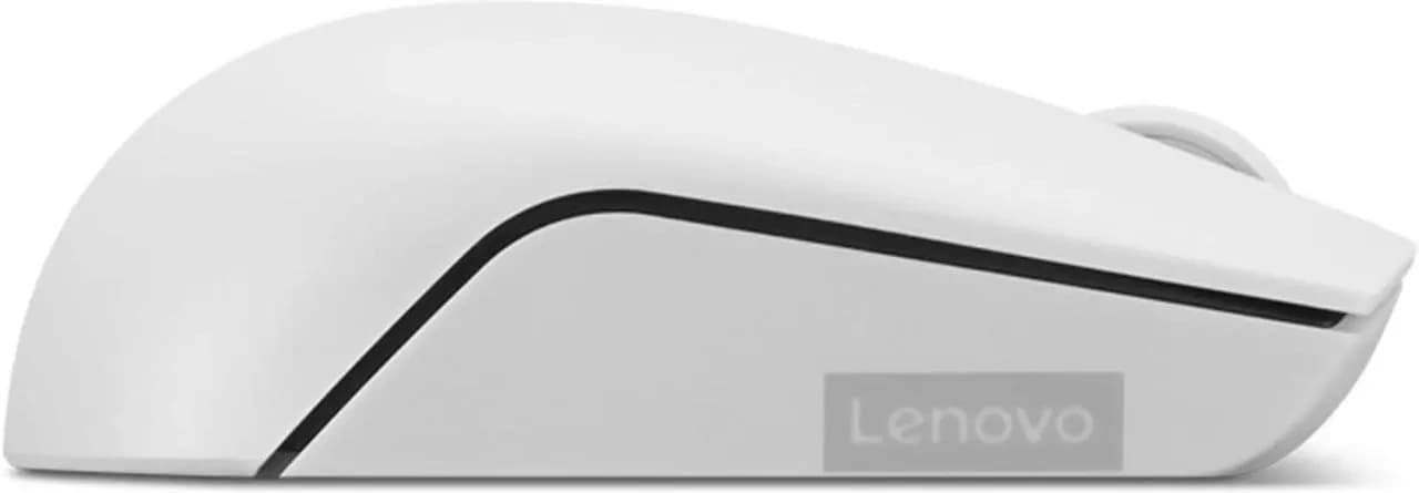 Мышь Lenovo 300 Wireless Compact светло-серый оптическая 1000dpi беспров. USB 2but (GY51L15677) - фото 4