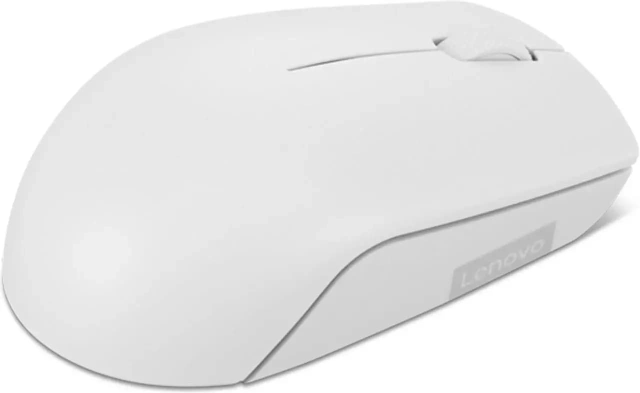 Мышь Lenovo 300 Wireless Compact светло-серый оптическая 1000dpi беспров. USB 2but (GY51L15677) - фото 5
