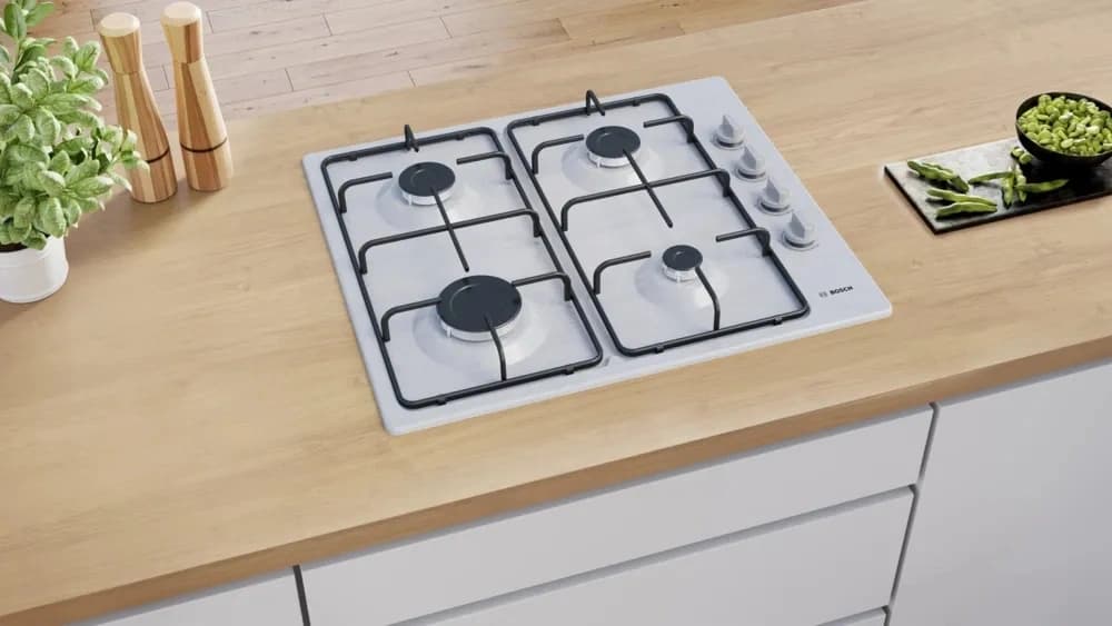 Газовая варочная поверхность Bosch PBP6C5K80O нержавеющая сталь - фото 3