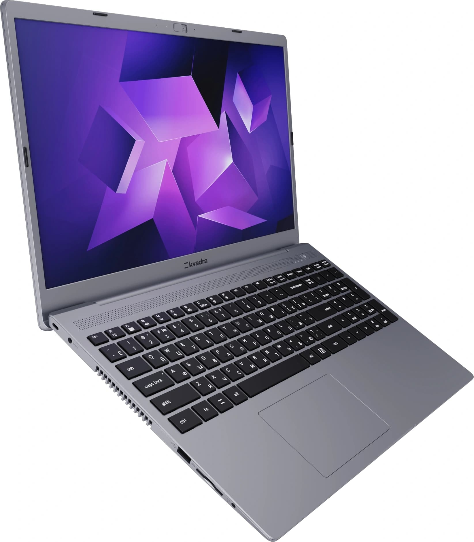 Ноутбук Kvadra Nau LE15T Rev.1.1 Core i5 1235U 8Gb SSD512Gb Intel UHD Graphics 15.6" IPS FHD (1920x1080) без ОС dk.grey WiFi BT Cam (Y22L02P01101R_7872F1) - фото 3