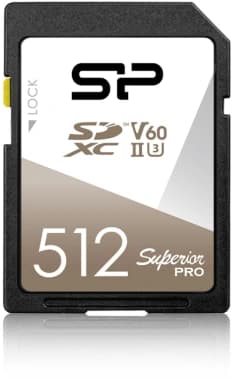 Флеш карта SDXC 512GB Silicon Power SP512GBSDXJV6V10 Superior Pro V60 w/o adapter - фото 2