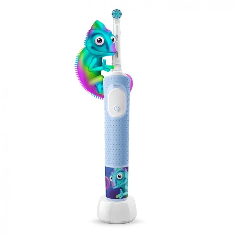 Зубная щетка электрическая Oral-B Vitality Pro Kids детская голубой - фото 3