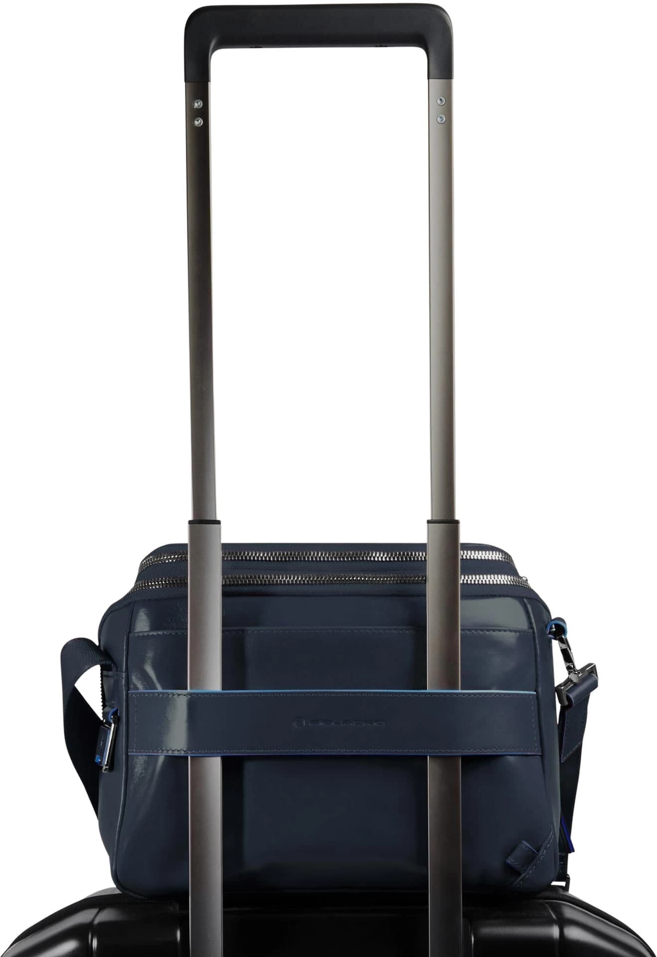 Сумка Piquadro Blue Square CA6900B2/BLU2 темно-синяя натур.кожа - фото 2