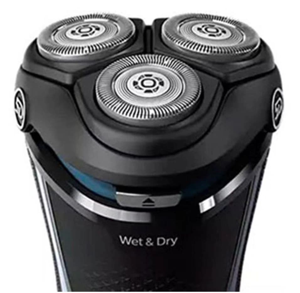 Бритва роторная Philips S3243/12 реж.эл.:3 питан.:аккум. голубой/серебристый - фото 5
