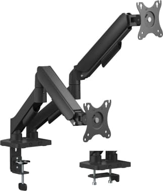 Кронштейн для мониторов Ultramounts UM740 черный 17"-32" макс.18кг крепление к столешнице поворот и наклон - фото 2