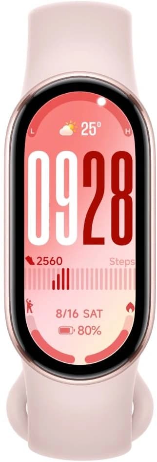 Фитнес-трекер Xiaomi Smart Band 10 AMOLED корп.:розовое золото рем.:розовый (BHR9999GL) - фото 4