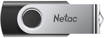 Флеш Диск Netac 16GB U505 NT03U505N-016G-32BK USB3.0 черный/серебристый - фото 2