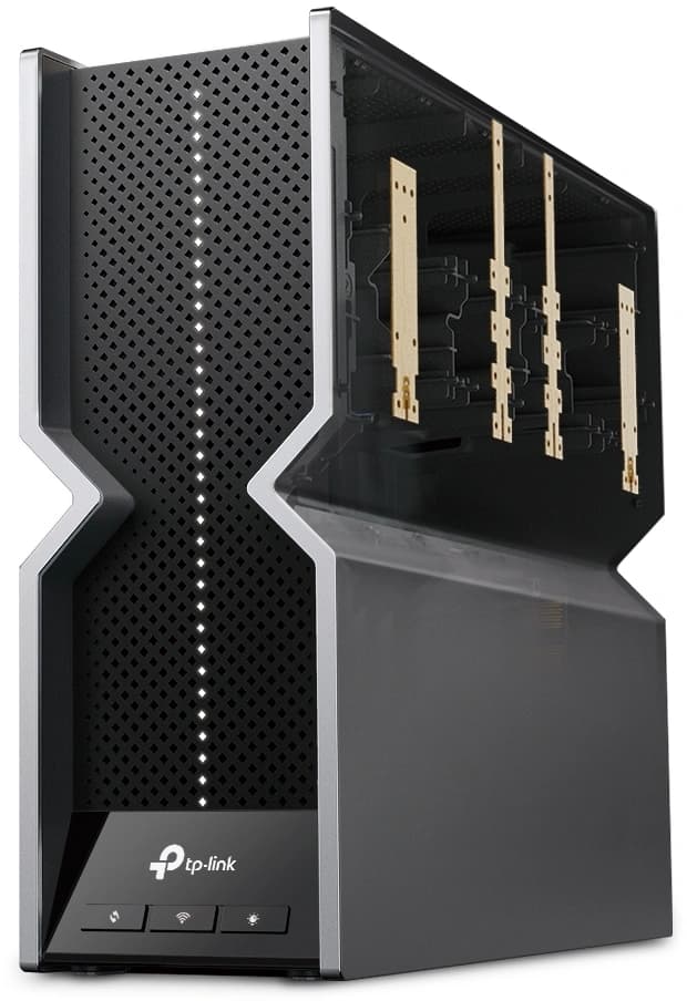 Повторитель беспроводного сигнала TP-Link RE800BE BE19000 Wi-Fi черный - фото 3