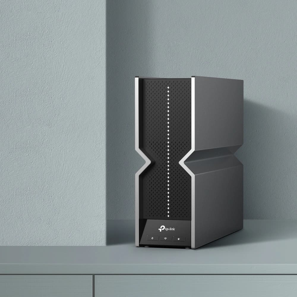 Повторитель беспроводного сигнала TP-Link RE800BE BE19000 Wi-Fi черный - фото 4