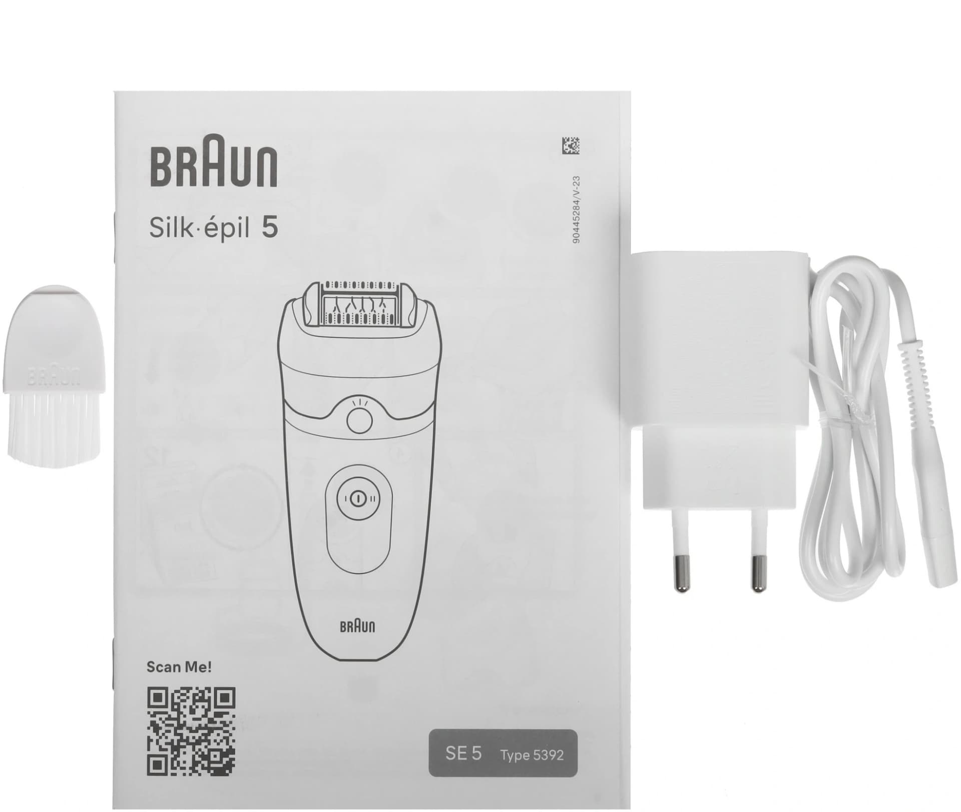 Эпилятор Braun SE5-000 скор.:2 насад.:1 от аккум. белый - фото 5