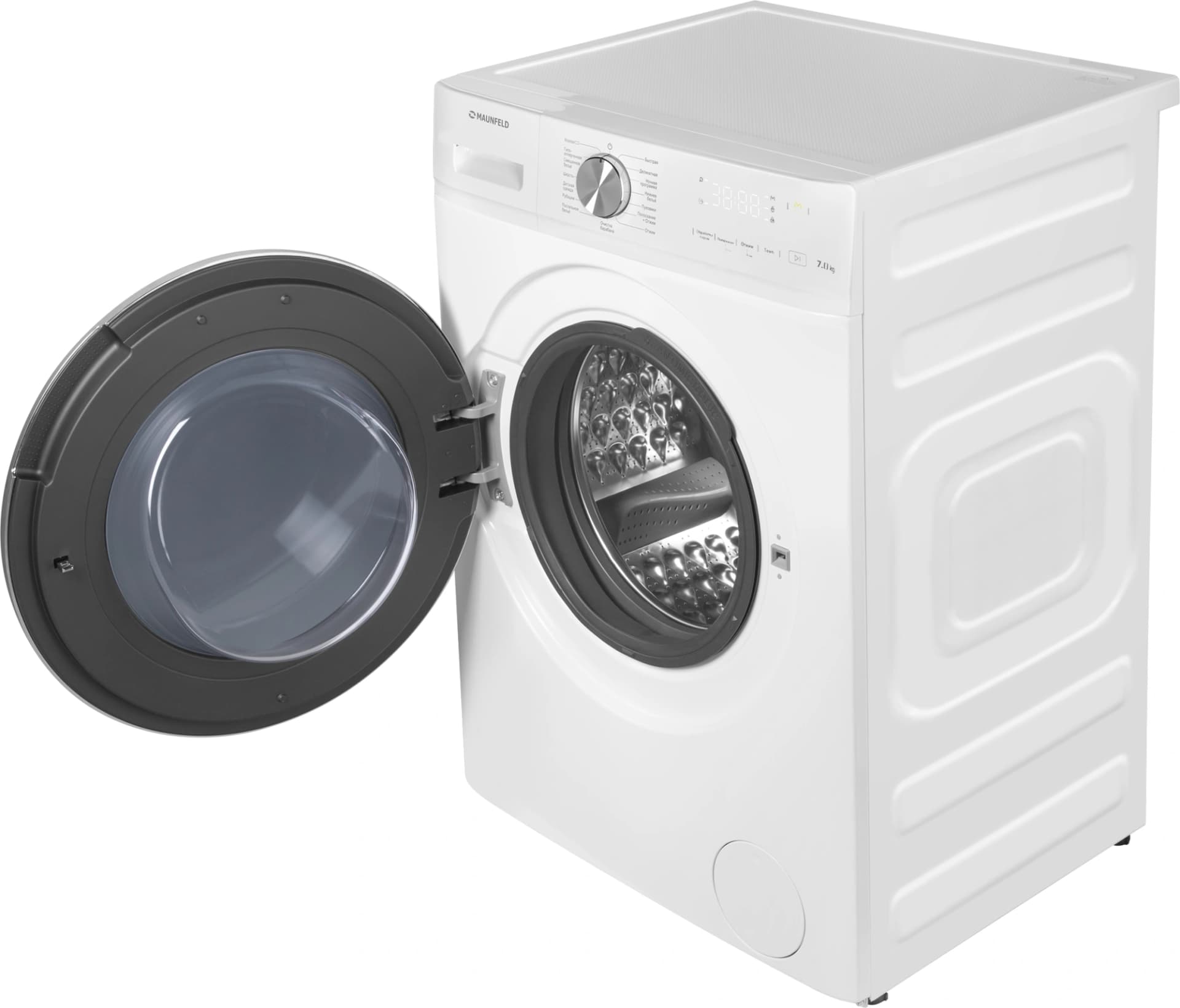 Стиральная машина Maunfeld MFWM127IWH053 класс: A+++ загр.фронтальная макс.:7кг белый инвертор - фото 4