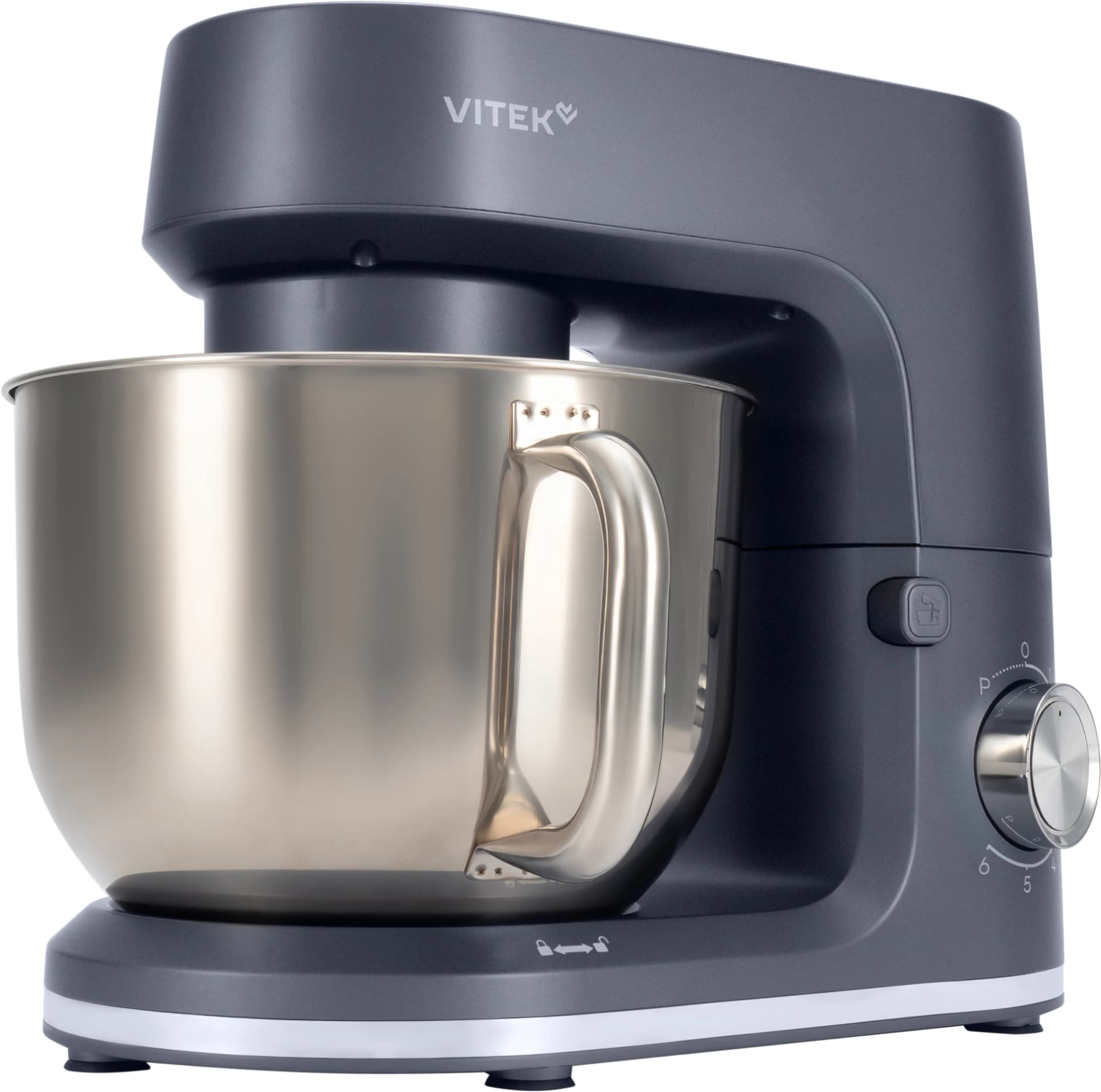 Миксер планетарный Vitek Элегия VT-PM0660 2000Вт антрацитовый - фото 5