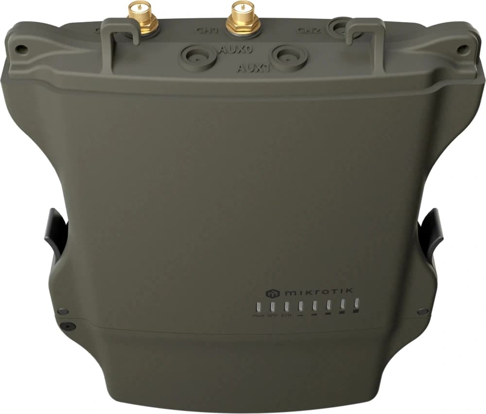 Точка доступа MikroTik NetMetal ax (L23UGSR-5HAXD2HAXD-NM) AX3000 10/100/1000BASE-TX черный - фото 4
