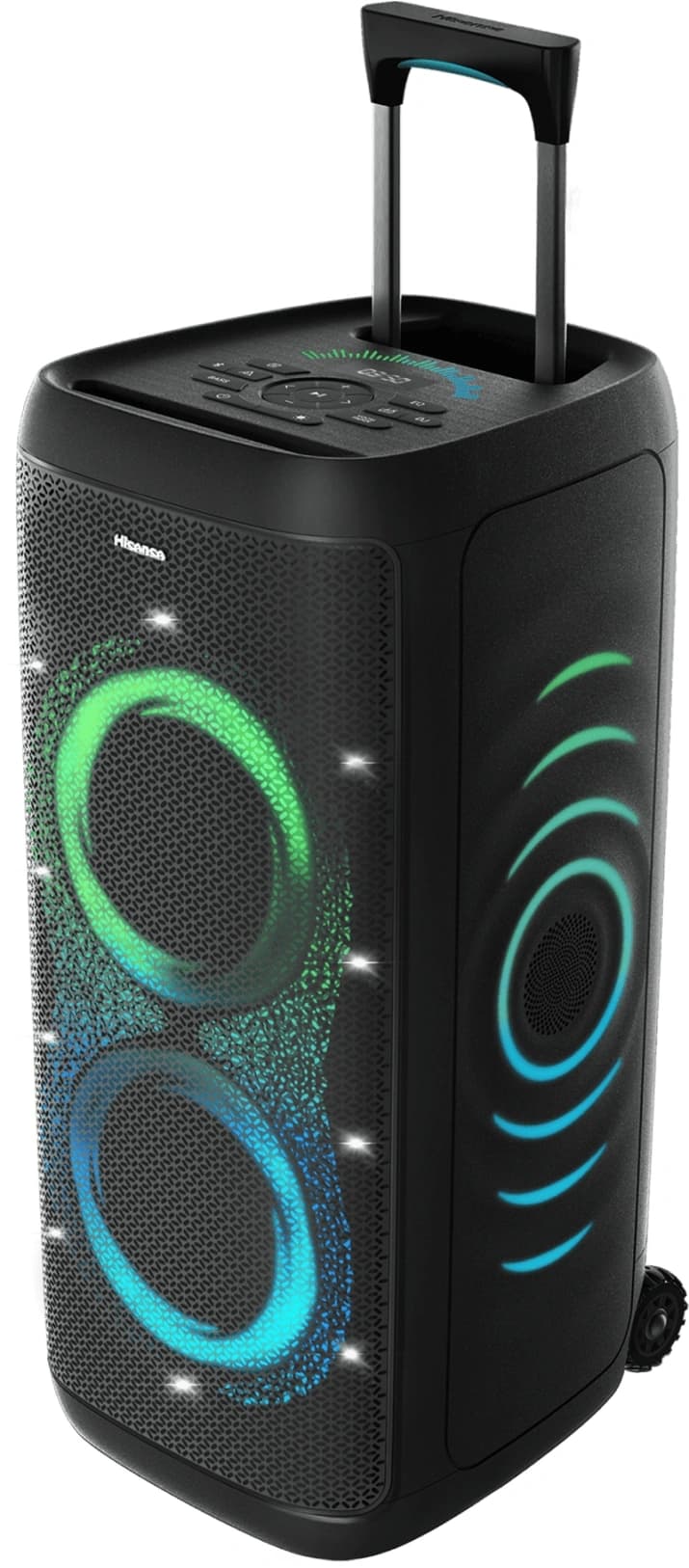 Минисистема Hisense Party Thunder черный 620Вт USB BT - фото 3