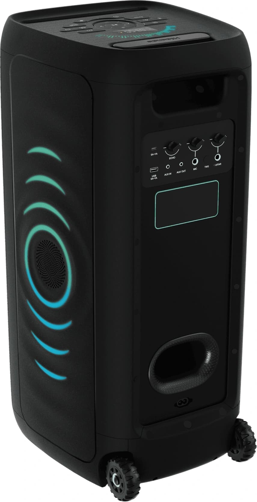 Минисистема Hisense Party Thunder черный 620Вт USB BT - фото 4