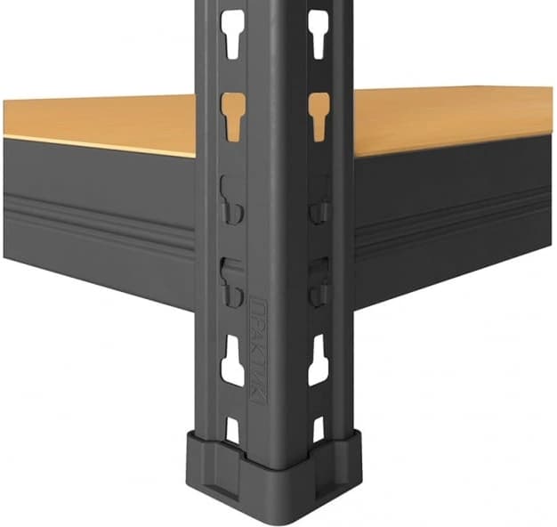 Стеллаж Практик SBL 200KD/120x40/5 пол.:5 разборная 2000x1200x400мм серый (S24499395309) - фото 4