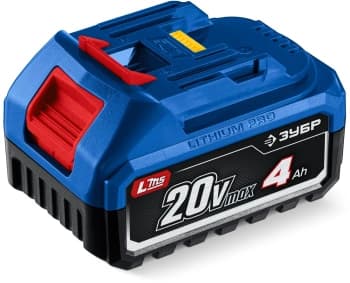 Батарея аккумуляторная Зубр Power PRO 20В 4Ач Li-Ion (BP-P-20-4) - фото 2