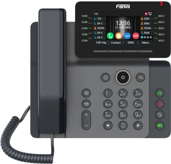 Телефон IP Fanvil V65 черный - фото 5