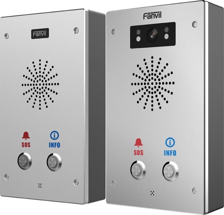 Видеопанель Fanvil i16SV-02 CMOS цвет панели: серебристый - фото 4