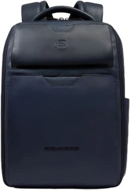 Рюкзак мужской Piquadro Ael CA6923S142/BLU синий натур.кожа - фото 2