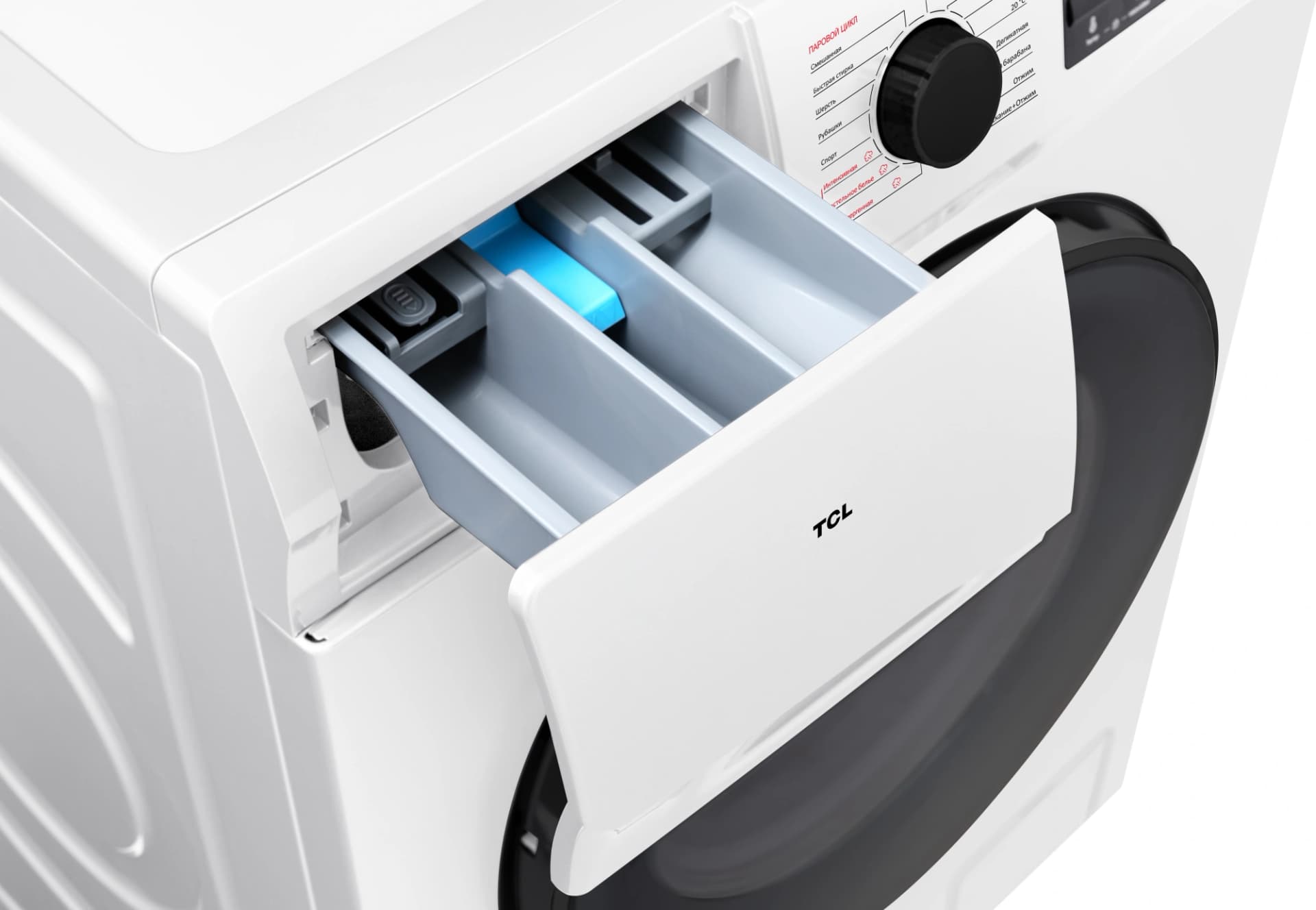 Стиральная машина TCL W-SF606W класс: A+++ загр.фронтальная макс.:6кг белый инвертор - фото 3