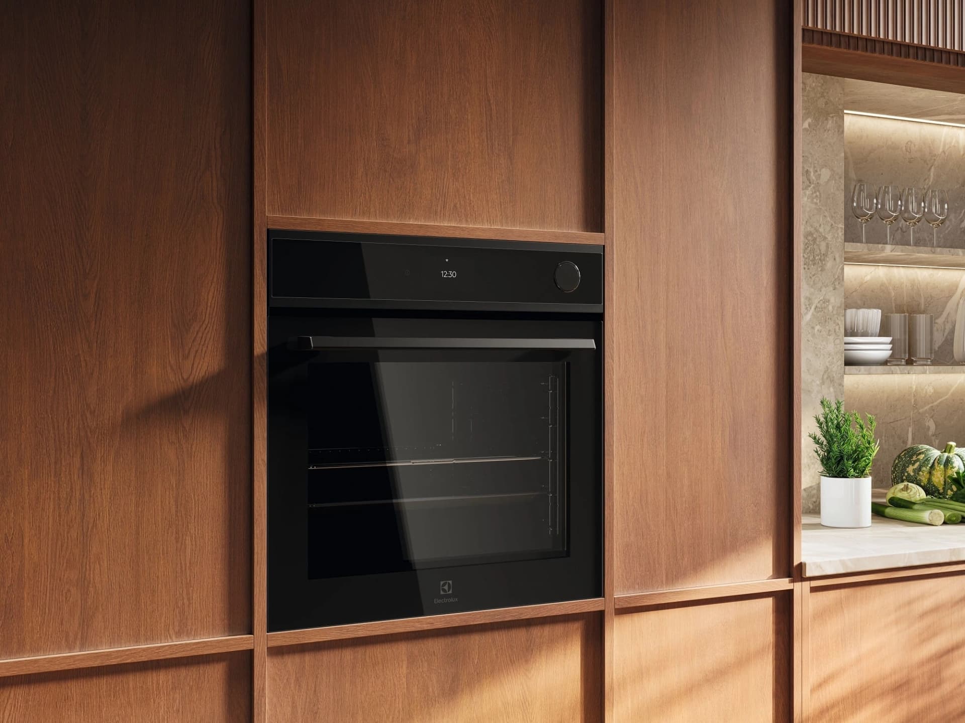 Духовой шкаф Электрический Electrolux EOC9P3XH черный - фото 5
