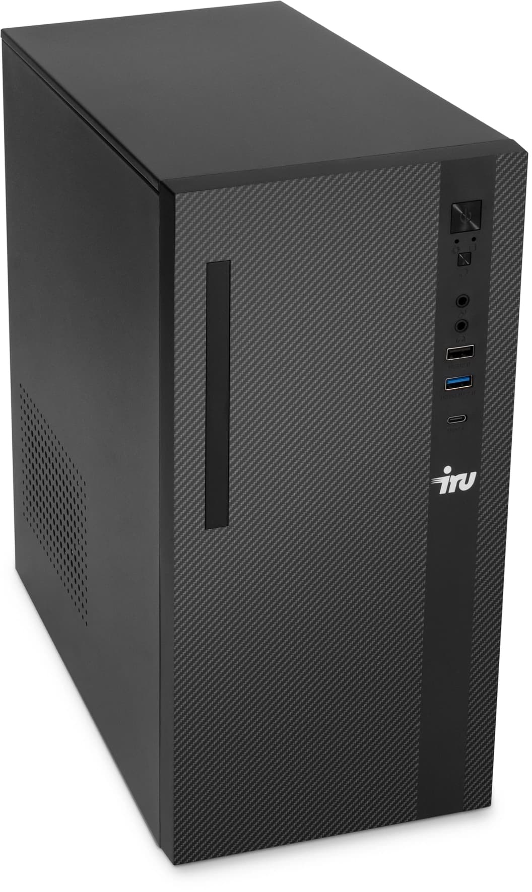 ПК IRU 520SC MT Ryzen 5 8500G (4.1) 16Gb SSD512Gb Radeon 740M Windows 11 Pro 2.5xGbitEth 400W черный (2140129) - фото 3
