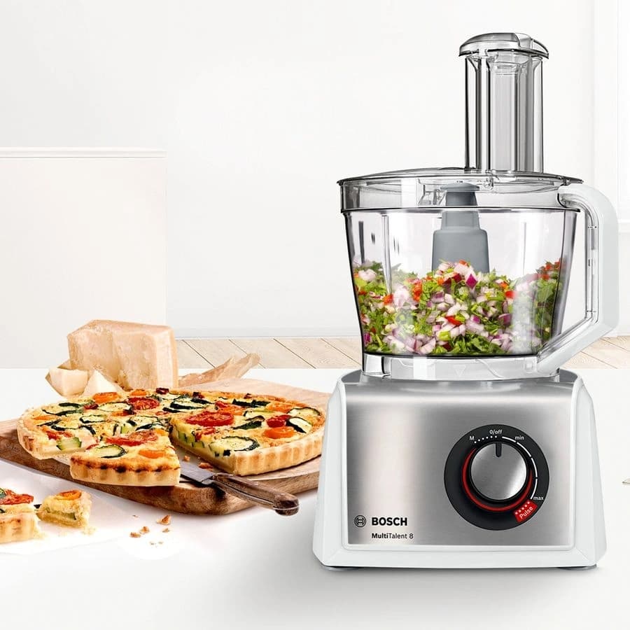 Кухонный комбайн Bosch MultiTalent 8 MC812S814 1250Вт белый - фото 4