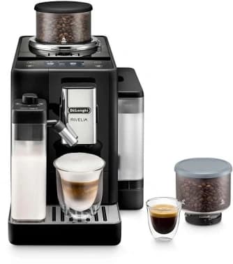 Кофемашина Delonghi Rivelia EXAM440.55.B 1450Вт серебристый/черный - фото 2