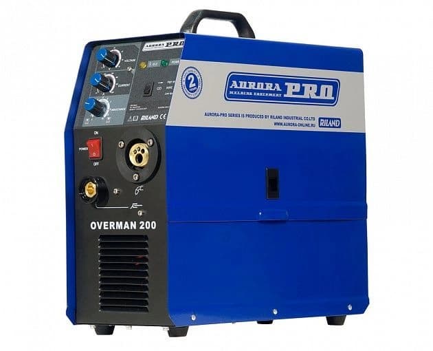 Сварочный полуавтомат Aurora OVERMAN 200 Mosfet инвертор MIG-MAG 7.7кВт - фото 3