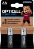 Батарея Opticell Turbo MAX LR6 AA (2шт) блистер - фото 3