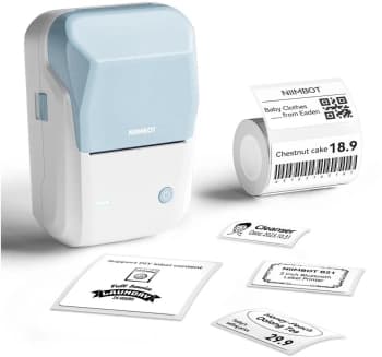 Термопринтер Niimbot B1 (1746797) 203dpi 50мм/с/USB/BT для печ.этик. голубой - фото 5