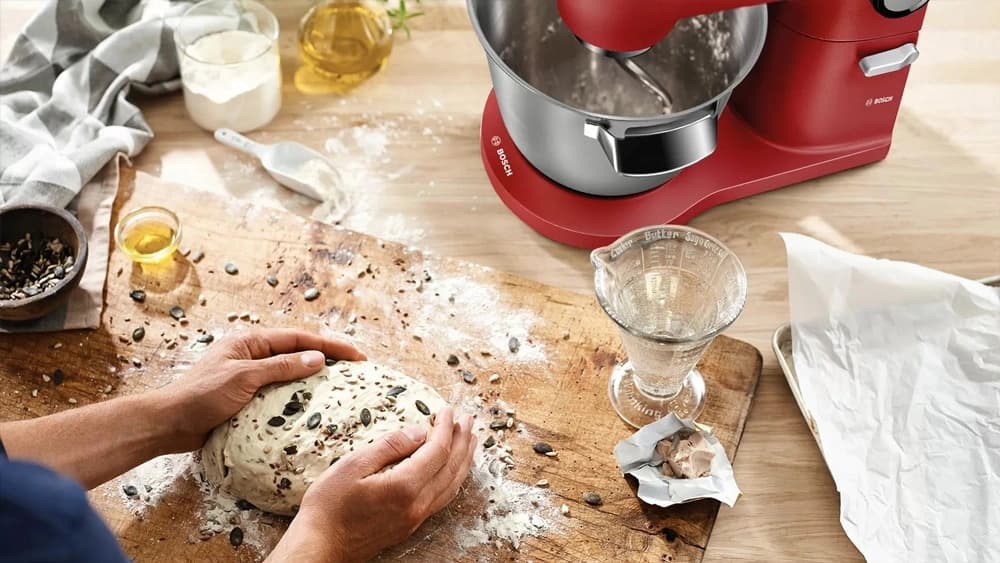 Кухонная машина Bosch MUM9A66R00 планетар.вращ. 1600Вт красный - фото 3