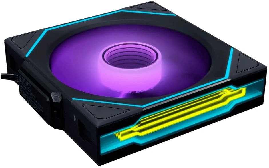 Вентилятор для корпуса Lian-Li Uni Fan SL-INF Wireless 120 Reverse ARGB 120х122.1x28 черный 4-pin 32.2дБ (G99.12RSLIN1W1B.R0) Ret - фото 4