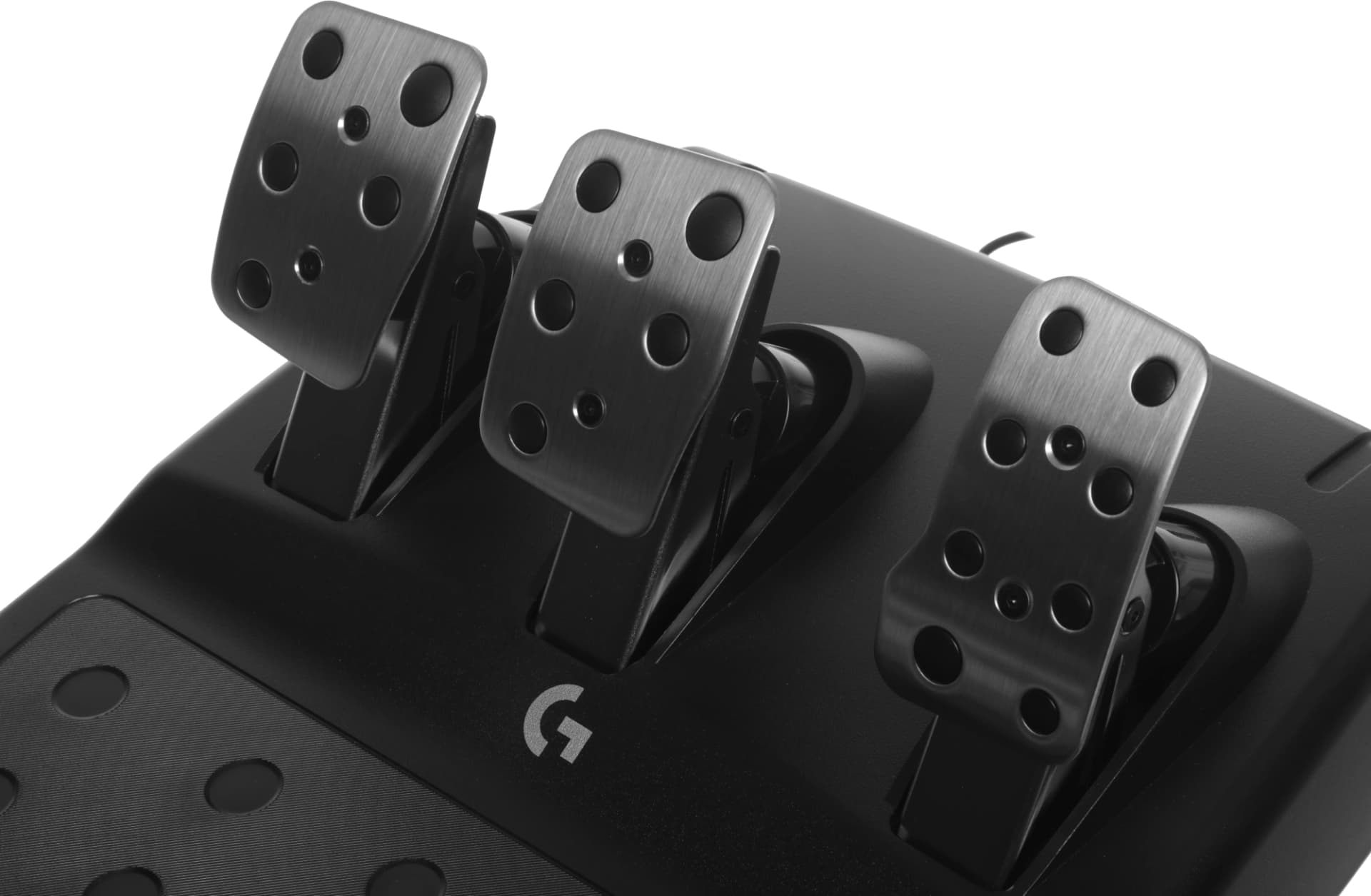 Руль Logitech G923 10кноп. (с педалями) черный - фото 4