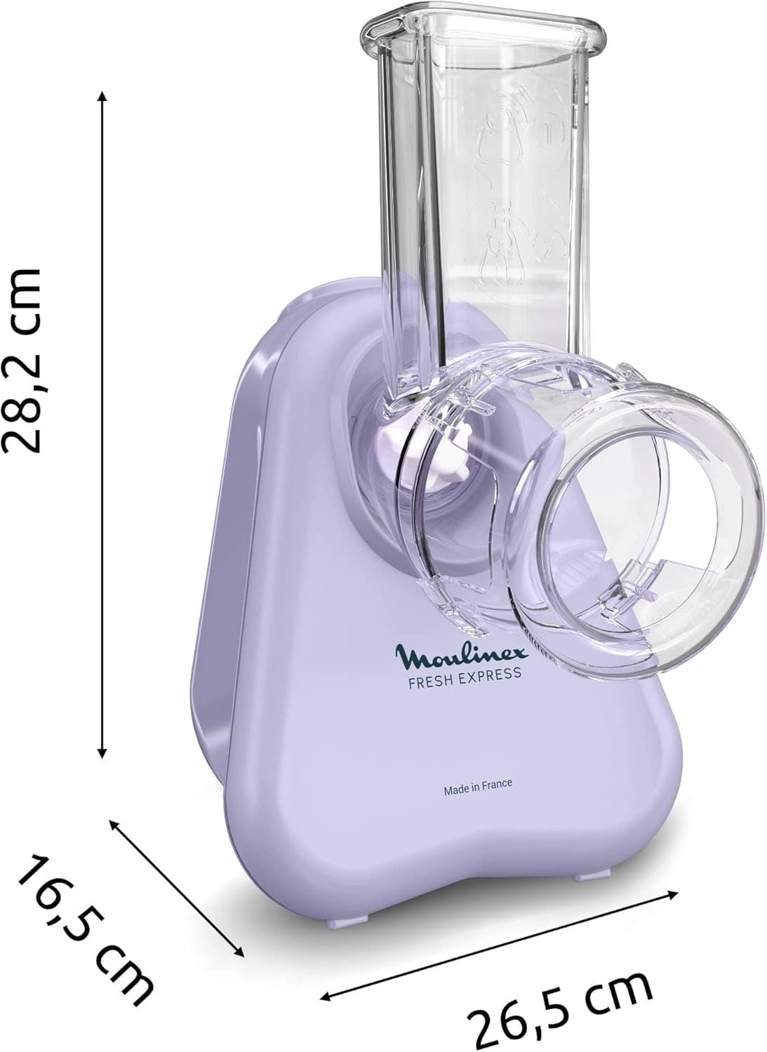 Универсальная резка Moulinex DK8546E0 150Вт (нарезка до 5мм) лиловый/белый - фото 3