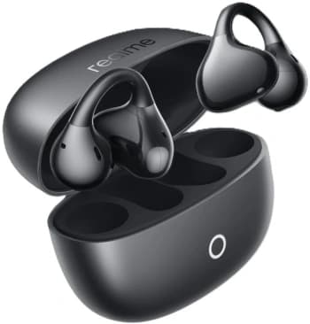 Гарнитура накладные Realme Buds Clip черный беспроводные bluetooth клипса (6941764477667) - фото 5