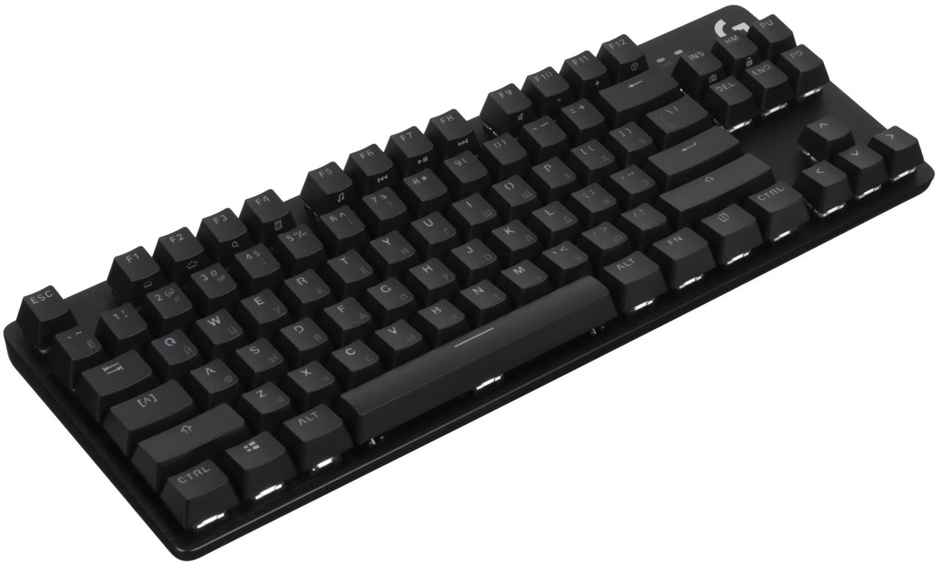 Клавиатура Logitech G412 TKL механическая черный USB for gamer LED (920-010449) кабель 1.8м - фото 4